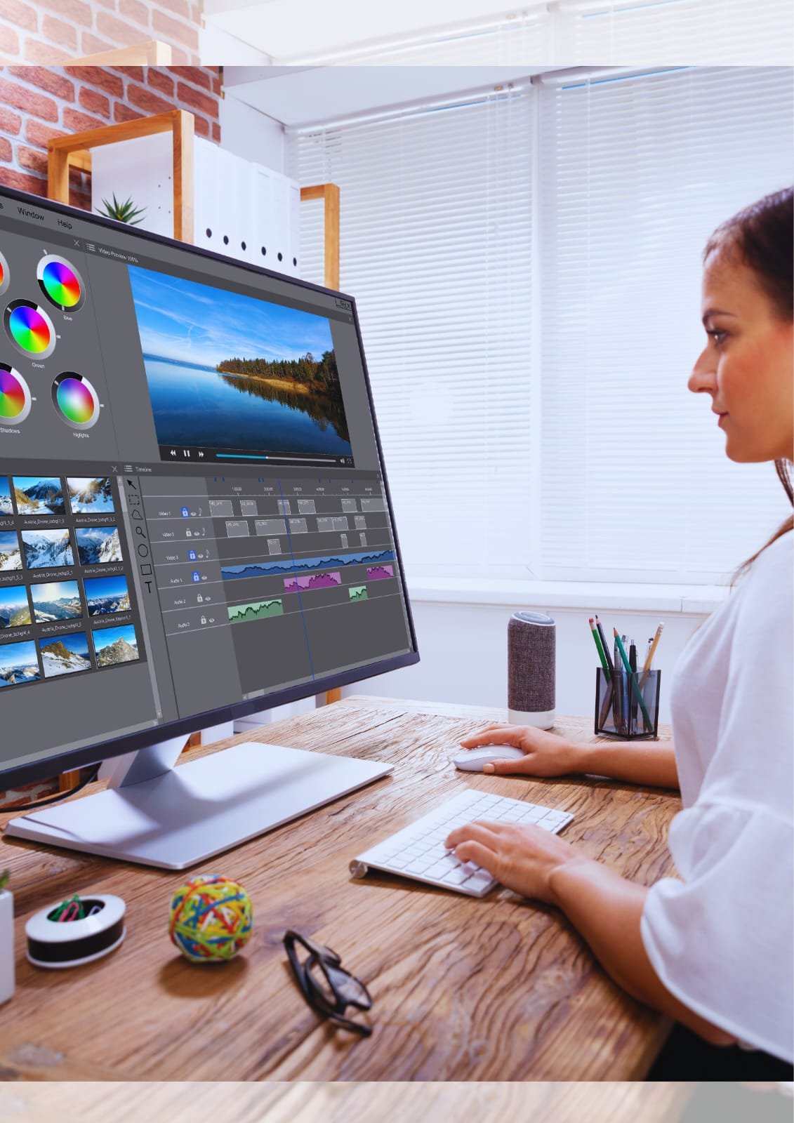 Smile business ads- Video editing and voice over services.